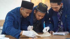Dalami Penulisan Aksara Kuno, Mahasantri Mahad Aly Jakarta Kunjungi Perpusnas