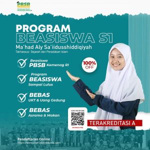 Hasil Seleksi PMB Ma’had Aly Sa’iidusshiddiqiyah Jakarta 2022